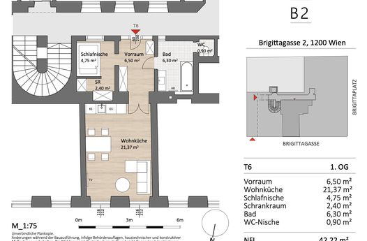 Leben am Brigittaplatz | Entzückende 1,5 Zimmer Altbauwohnung | 1200 Wien