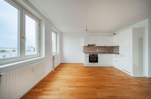 Gut aufgeteilte 2-Zimmer Wohnung am Fuße des Wilhelminenbergs mit Tiefgaragenstellplatz