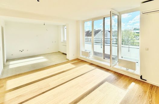 SONNIGE NEU SANIERTE DACHMAISONETTE - TERRASSE - moderne Ausstattung + GARAGE in 1180 Wien